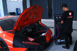 bengkel ac supercar